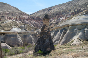 Amazing day in Cappadocia, Turkey. Landscape photography