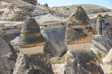 Amazing day in Cappadocia, Turkey. Landscape photography