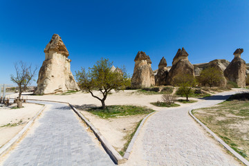 Amazing day in Cappadocia, Turkey. Landscape photography
