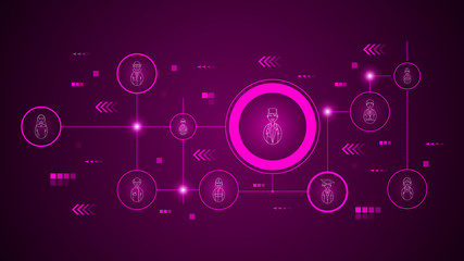 avatar doctor icon. From Avatars set