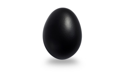 A concept New devil or evil will be born from black egg with shadow on below the egg