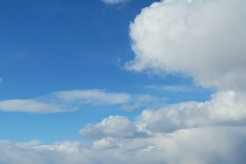 Obraz premium Beautiful sky and clouds view