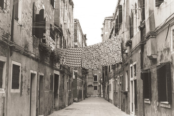 Laundry in Venice Italy