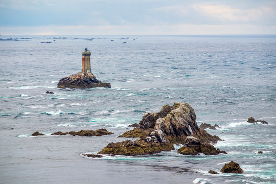 Phare de la Vieille lighthouse, Pointe du Raz, Bretagne, France