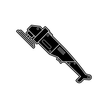 polishing machine  icon. Element of Home repair tool for mobile concept and web apps icon. Glyph, flat icon for website design and development, app development