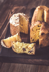 Italian Christmas cakes collection