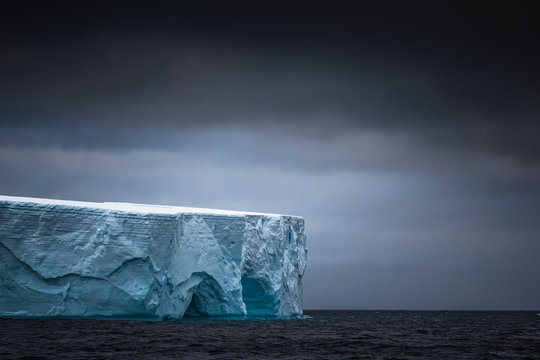 Iceberg in sea, South Orkney Island, Antarctica