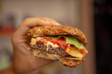 burger - unhealthy food