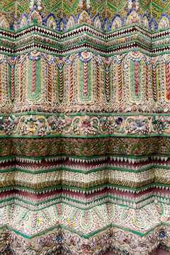 Thailand, Bangkok, details of the Grand Palace