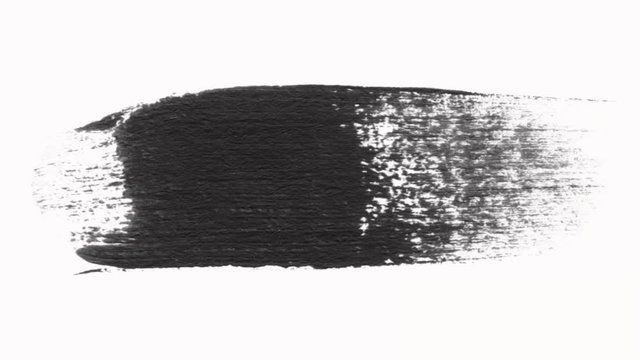 Ink Brush Stroke Set whit Alpha (transparency) channel. Perfect for motion graphics, digital composition, masks, transitions, fades, mattes, reveals. UHD, HD, 1080p 4K