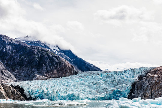 South Sawyer Glacier, Tracy Arm, Alaska, USA