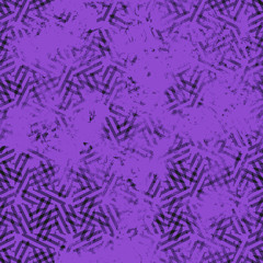 Seamless abstract pattern. Texture in violet and black colors.