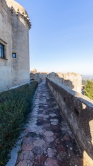 Fototapeta na wymiar A fortress in Italy 