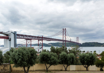 The 25th of April Suspension Bridge