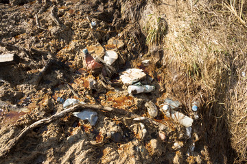 City dump in a European country