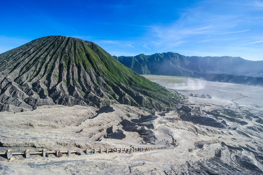 Mount Bromo crater, Indonesia