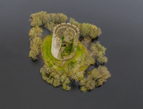 Cloughoughter Castle On Lough Oughter