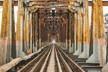 Long Bien Bridge, Vietnam, Hanoi