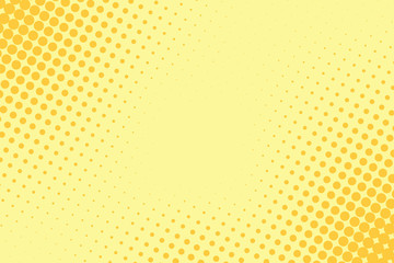 Fototapeta premium Vector comic book background. Halftone pattern in retro pop art style