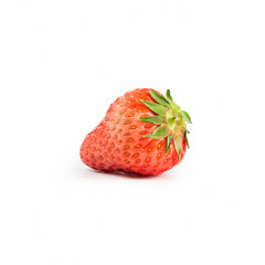 strawberry isolated on white background.