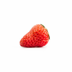 strawberry isolated on white background.