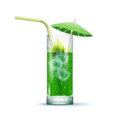 Mojito Cocktail Illustration