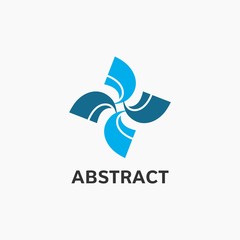 Abstract Swirl Logo Template