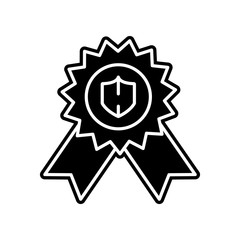 Award, guarantee icon. Element of General data project for mobile concept and web apps icon. Glyph, flat icon for website design and development, app development