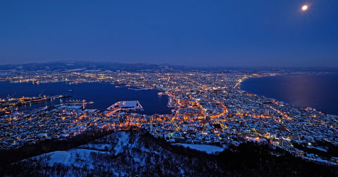 The Night View from Mt. Hakodate