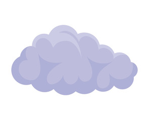 cloud sky isolated icon