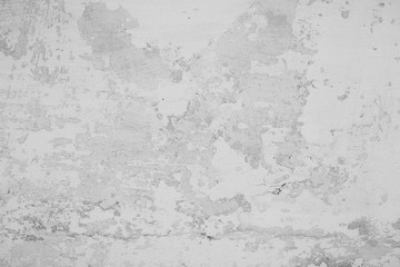 La texture de l& 39 ancien mur de ciment avec rayures, fissures, poussière, crevasses, rugosité, stuc. Peut être utilisé comme affiche ou arrière-plan pour le design.