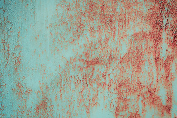 Metal texture with natural defects. Scratches, chips, cracks, dust. Can be used as a background or poster for an inscription.