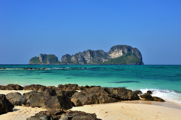 one of islands of Andaman sea