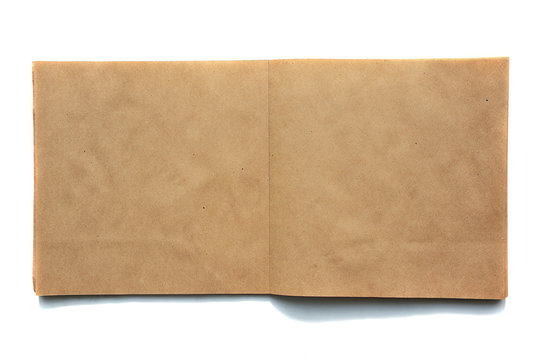 open brown skatchbook