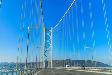明石海峡大橋の風景