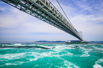 Fototapeta na wymiar 鳴門大橋の風景