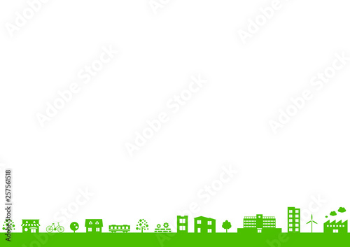 街並み イラスト Wall Mural Wallpaper Murals Wallsheaven Kid A