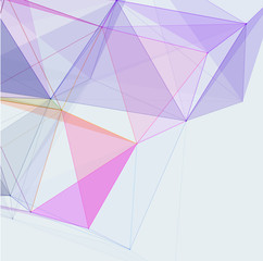 Abstract background with lilac geometric pattern.