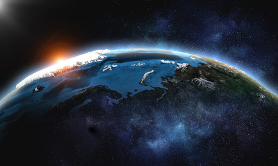 Planet Earth view