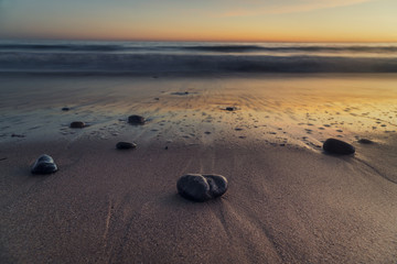 Stones on Matador Beach