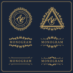 Luxury gold design for wedding and decoration