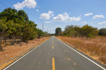 Carretera en Chica Panamá