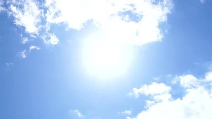 青空と雲 微速度撮影 Wall Mural Wallpaper Murals Image360