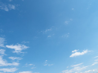 青空と雲（11月）