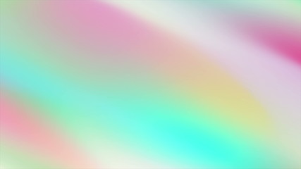 Bright holographic soft gradient stripes background