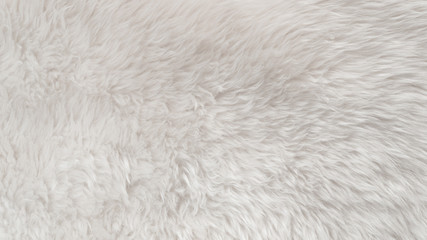 White wool texture background, light natural animal wool, white seamless cotton, texture of fluffy...