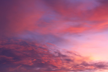 Fototapeta premium Color Cloudy Sky