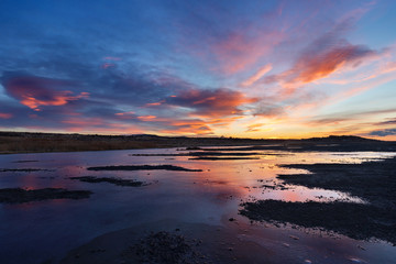 Beautiful Sunset Reflection