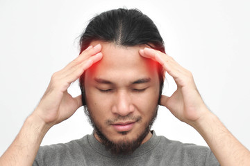Fototapeta premium asian man man thinking