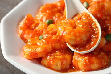 エビのチリソース
